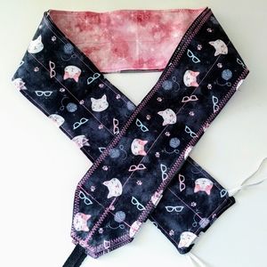 Weightlifting/Sport Wristwraps, Nerdy Cats + Pawprints